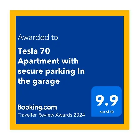 Apartment Tesla 70 With Secure Parking In The Garage Novi Sad